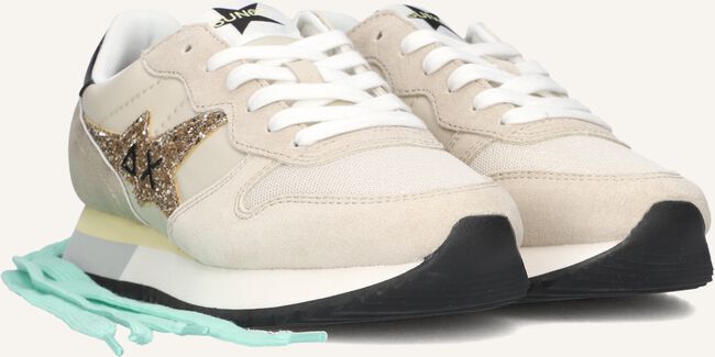 Beige SUN68 Sneakers STARGIRL GLITTER LOGO Beige SUN68 Sneakers STARGIRL GLITTER LOGO - large