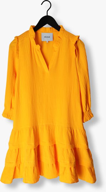 MINUS Mini robe HEMMA KNEE LENGTH DRESS 1 en orange - large