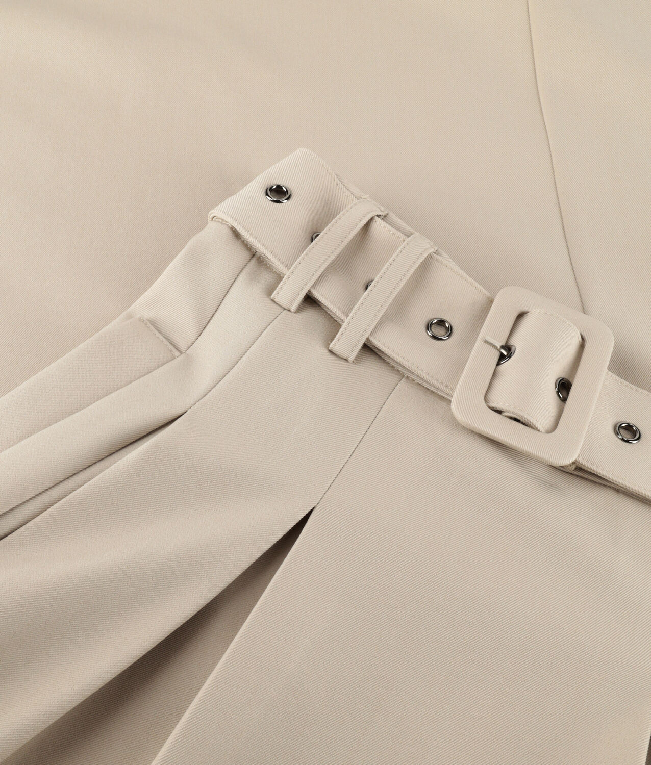 CO'COUTURE LUNACC BELT PLEAT SKIRT Jupes en taupe - large