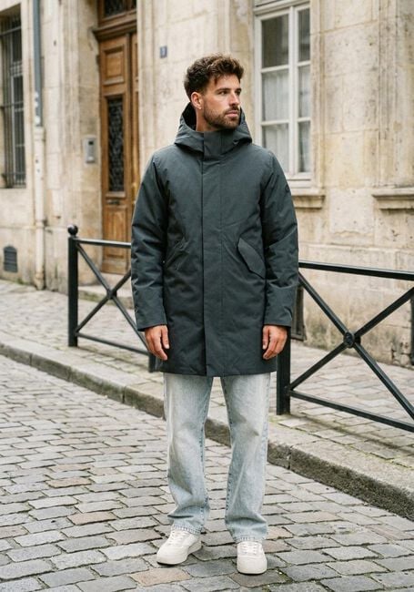 ELVINE Parkas HJALMAR Vert fonc&eacute; - large
