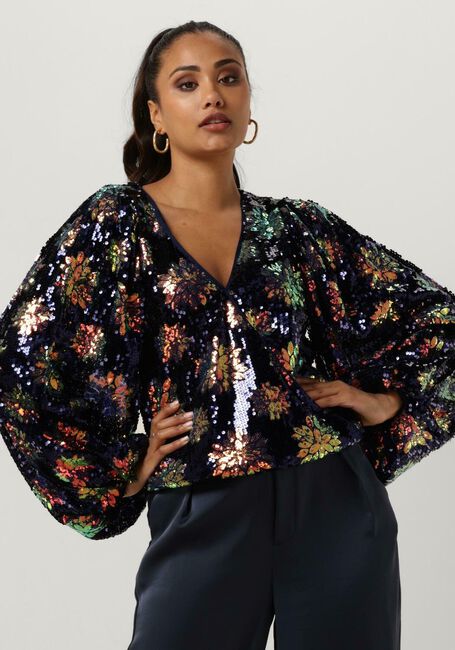 POM AMSTERDAM MESMERIZING TOP Blouses en bleu - large