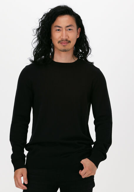 SELECTED HOMME Pull SLHBERG CREW NECK NOOS en noir - large