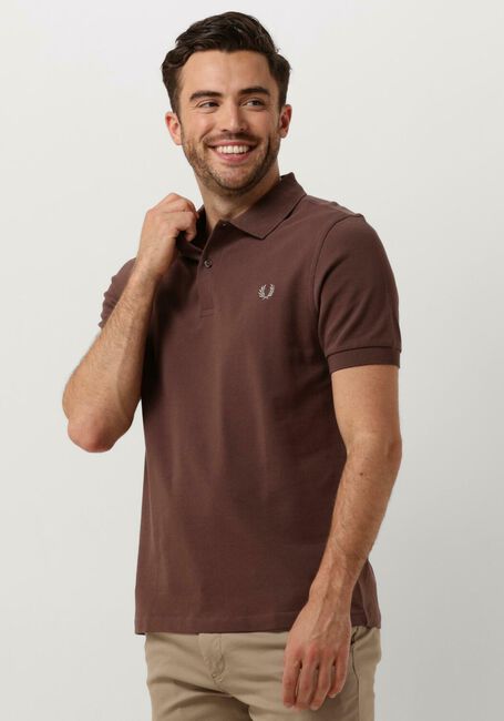 FRED PERRY Polo THE PLAIN FRED PERRY SHIRT Brique - large