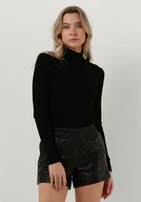 EST'SEVEN EST'TURTLE NECK LUREX NIKOLE Hauts & T-shirts en noir - large