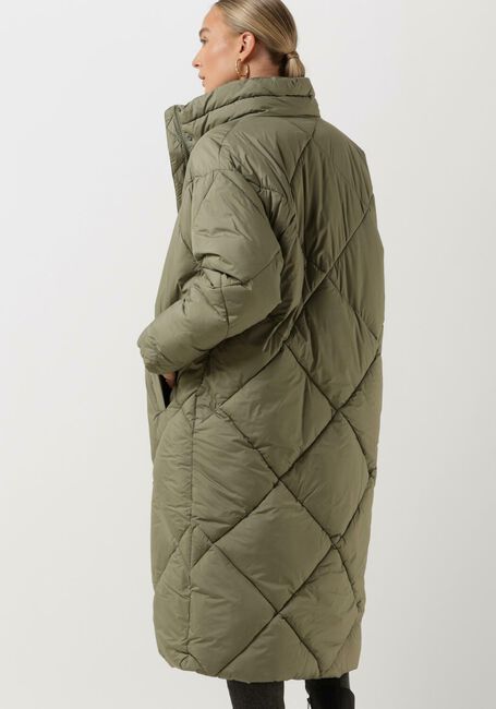 Olijf NOTRE-V Gewatteerde jas PUFFER DIAMOND - large