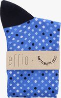 EFFIO Chaussettes POINTS en bleu - medium