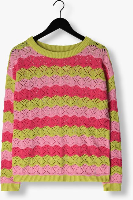 YDENCE Pull KNITTED SWEATER NINA en rose - large
