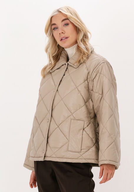 STAND STUDIO Veste matelassé NIKOLINA JACKET Sable - large