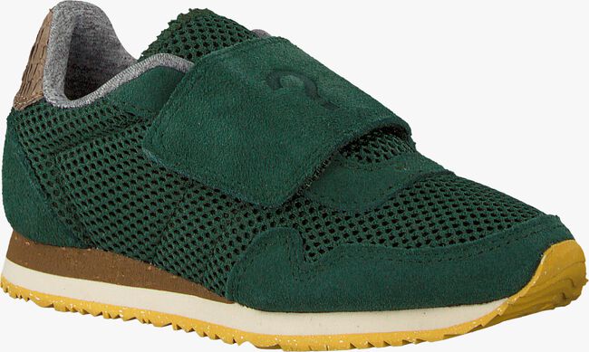 Groene WODEN Sneakers WHY MESH SUEDE - large