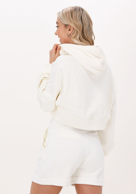 LUNE ACTIVE Chandail KATIE CROPPED HOODIE en blanc - large
