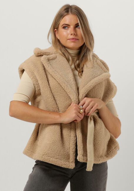 PENN & INK Gilet W23C161 Sable - large
