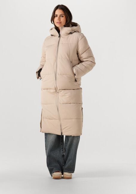 WITHBLACK Veste matelassé WBLGLORIAN LONG PUFFER JACKET en beige - large