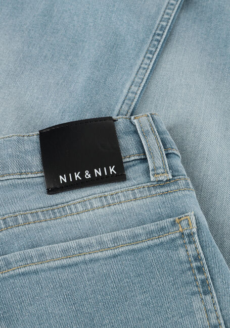 Lichtblauwe NIK & NIK Straight leg jeans BLAIR DENIM PANTS - large