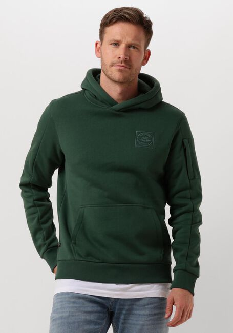 PME LEGEND HOODED 3T CROSS FLEECE Pulls & Gilets en vert - large