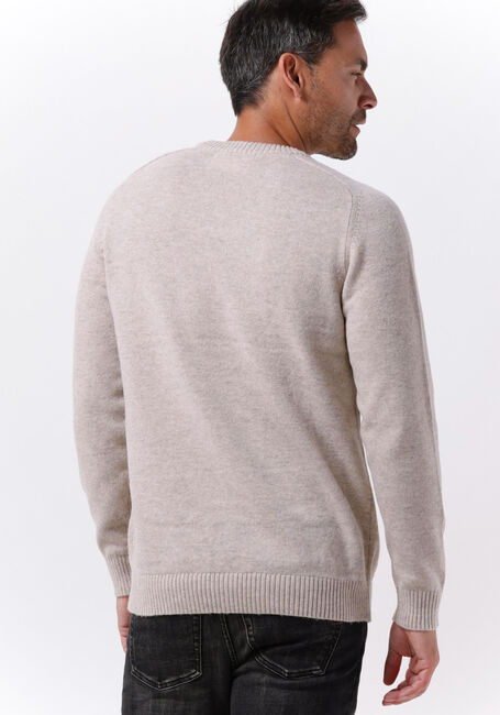 SELECTED HOMME Pull NEWCOBAN LAMBS WOOL CREW NECK W en beige - large