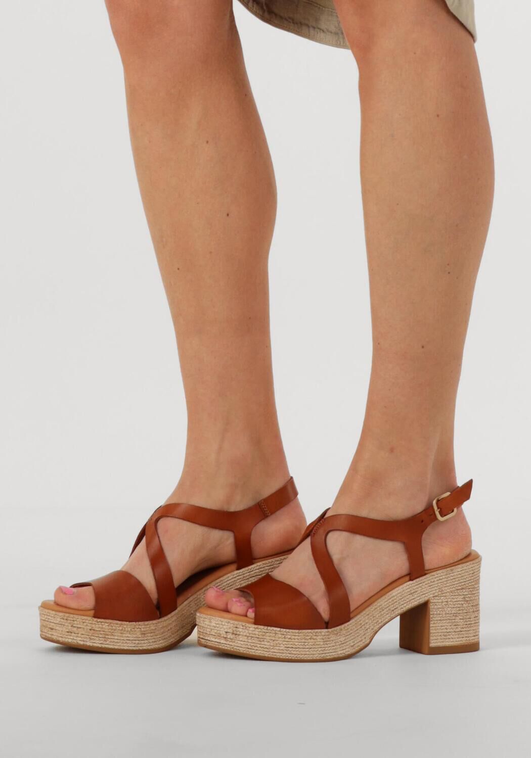 Cognac STEFANO LAURAN Sandalen 2505 - large