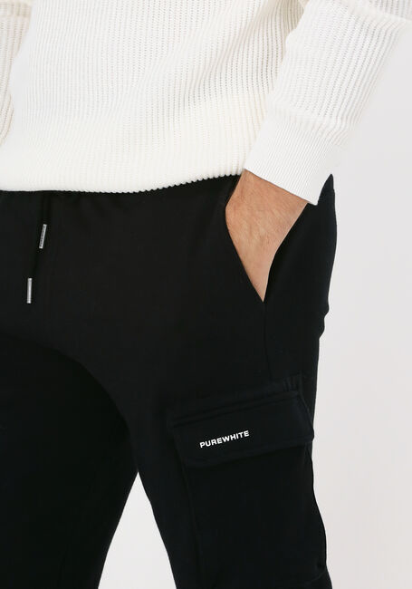 PUREWHITE Pantalon de jogging 21030505 en noir - large