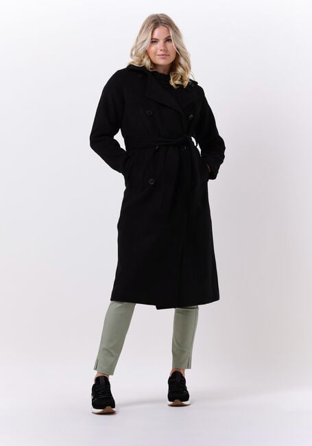 OBJECT Manteau CLARA WOOL COAT en noir - large