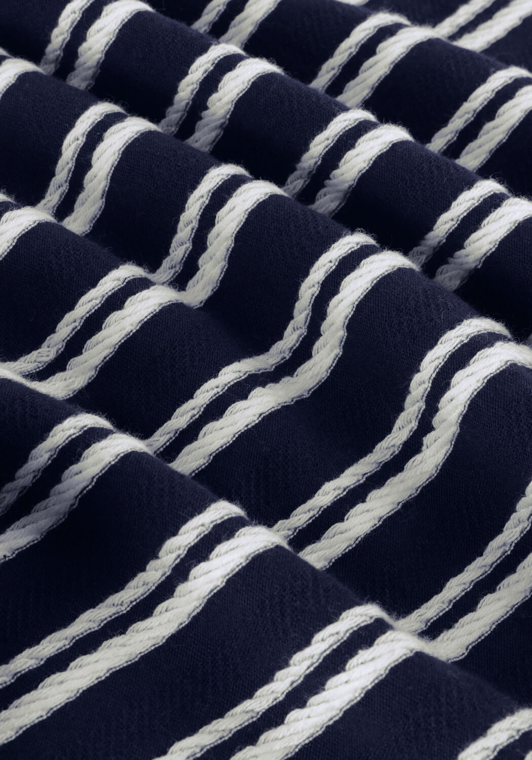 SCOTCH & SODA T-shirt STRUCTURED STRIPE POCKET T-SHIRT Bleu fonc&eacute; - large