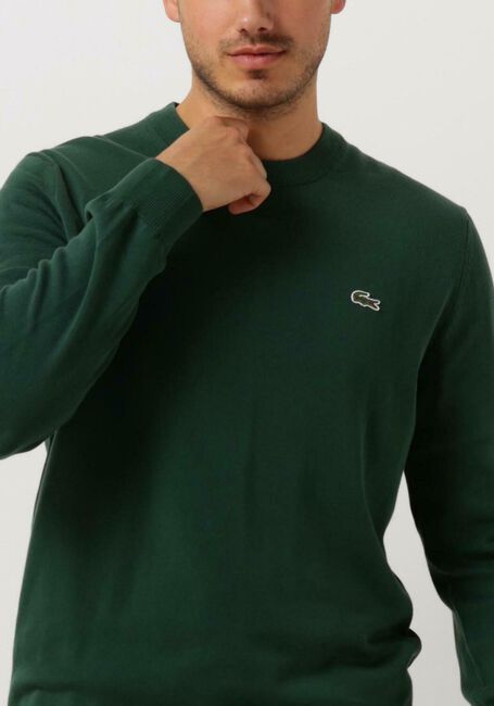 LACOSTE Chandail 1HA1 MEN SWEATER Vert foncé - large