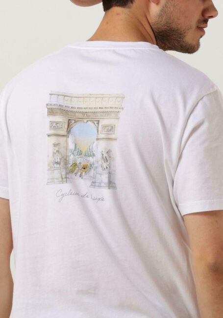 CYCLEUR DE LUXE T-shirt TRIOMP en blanc - large