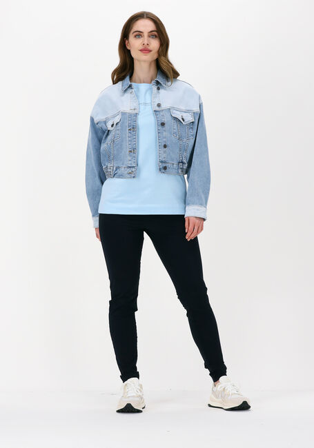 PENN & INK T-shirt T-SHIRT PRINT Bleu clair - large