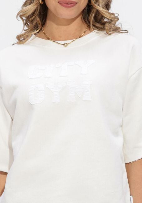 PENN & INK Chandail SWEATER PRINT en beige - large