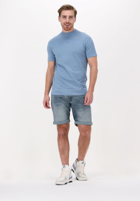 PUREWHITE Pantalon courts THE STEVE W0853 en bleu - large