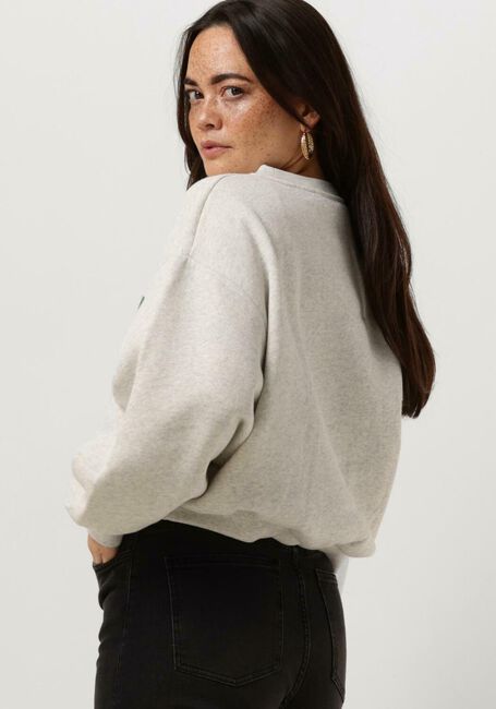 BY-BAR Pull BIBI LUCKY VINTAGE SWEATER Gris clair - large