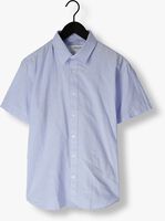 Blauwe SELECTED HOMME Casual overhemd SLHSLIMNEW-LINEN SHIRTS SS CLASSIC W