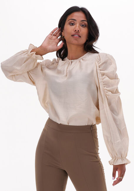 SECOND FEMALE MASMA BLOUSE Blouses en beige - large