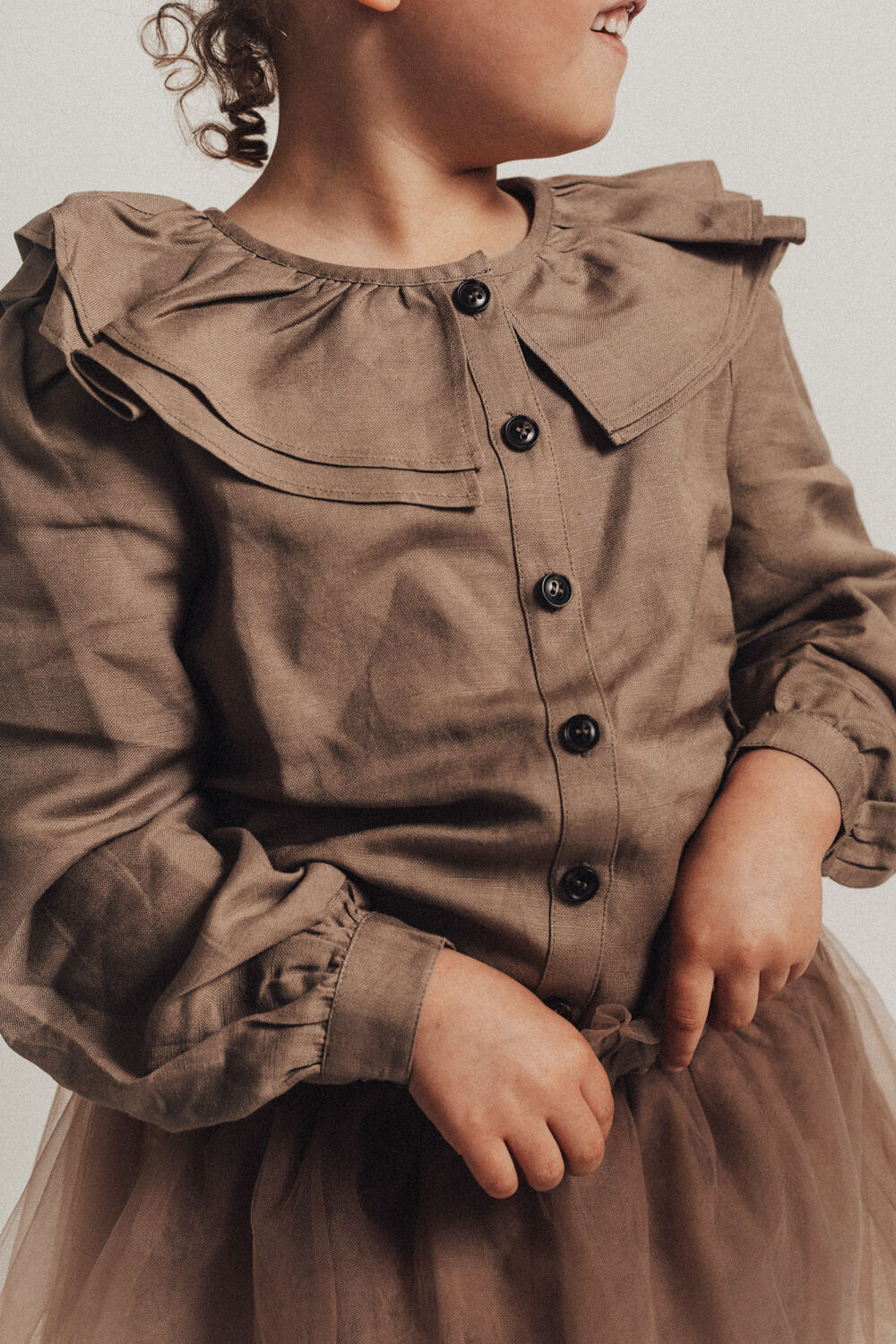 BAJE STUDIO MAIDA Blouses en taupe - large