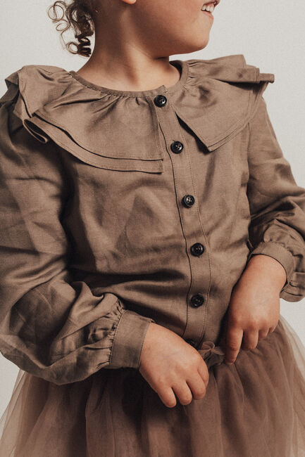 BAJE STUDIO MAIDA Blouses en taupe - large