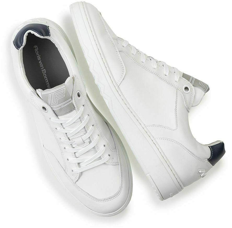 FLORIS VAN BOMMEL Baskets basses SFM-10183 KUPSTER en blanc - medium
