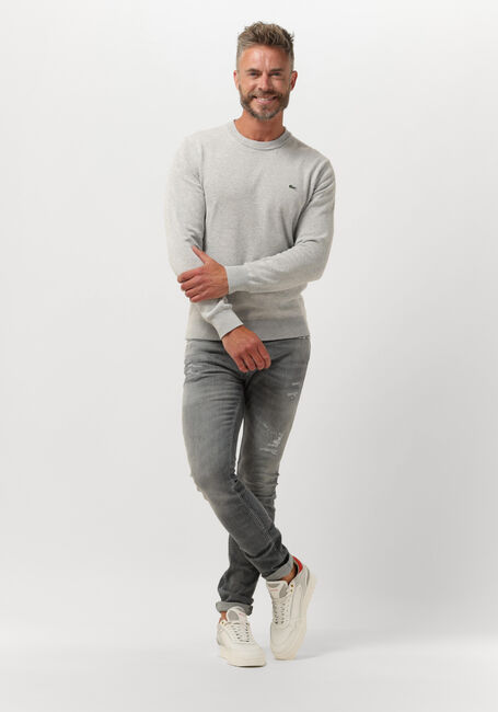 Grijze LACOSTE Trui AH2193 SWEATER - large