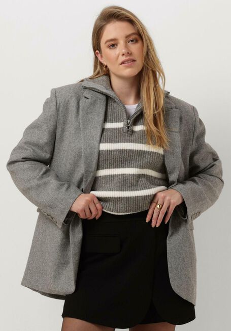 NEO NOIR Blazer GABY STRUCTURE BLAZER Gris clair - large