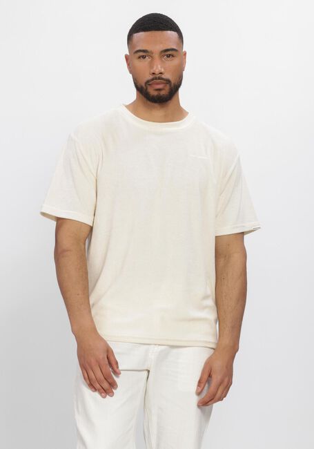 ANERKJENDT T-shirt AKVILLADS FROTTE T &Eacute;cru - large