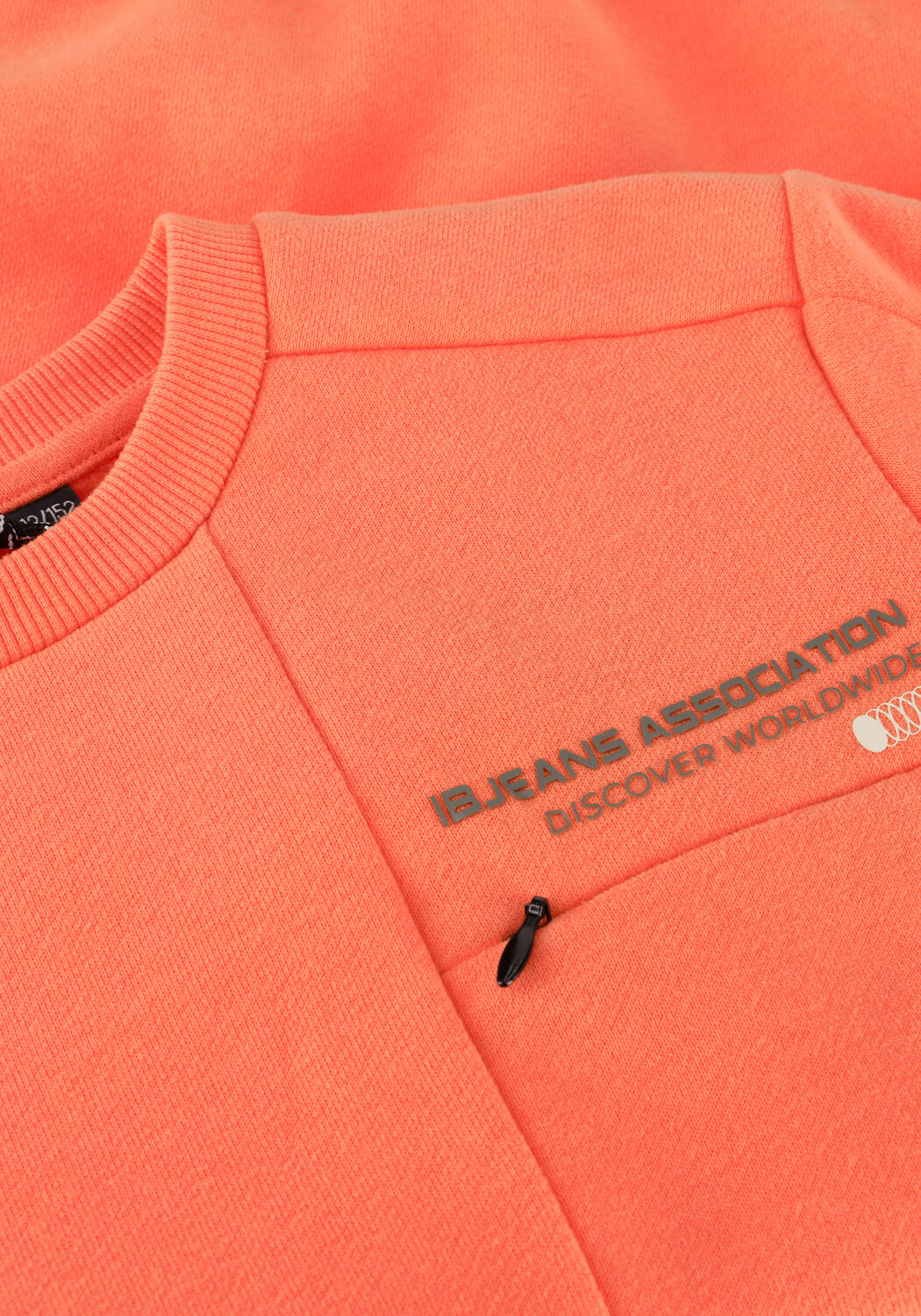 INDIAN BLUE JEANS Chandail SWEATER CHEST PRINT BRUSHED Corail - large