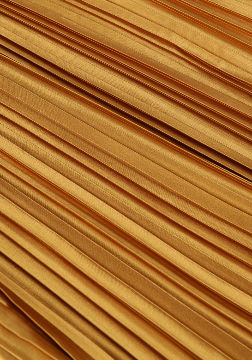 AMAYA AMSTERDAM Pantalon large ABBY PLISSE PANTS en or - large