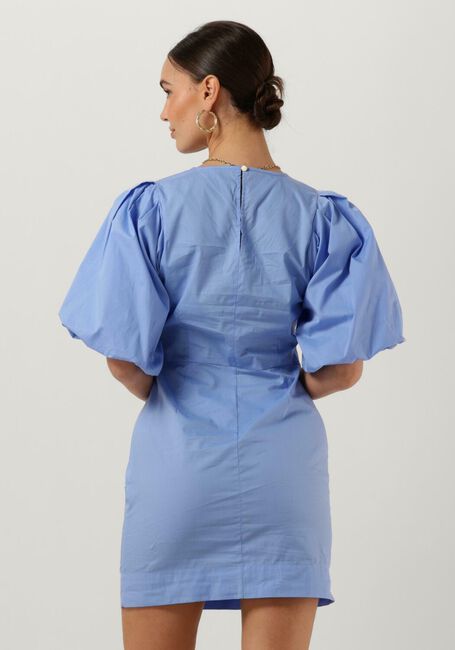 SECOND FEMALE Mini robe MATISOL MINI DRESS en bleu - large