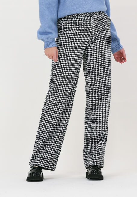 SELECTED FEMME Pantalon large SLFMUSA MW WIDE PANT EX en noir - large