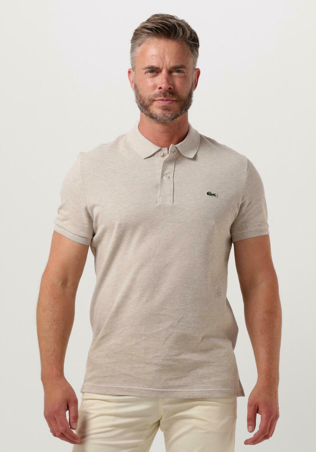 Lacoste top polo beige