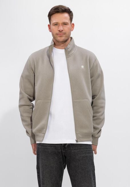 G-STAR RAW Gilet PREMIUM CORE TRACK JKT SW en beige - large