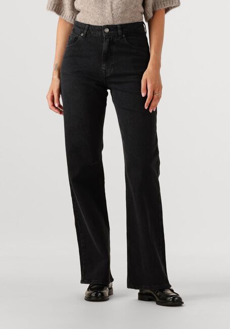 Zwarte SELECTED FEMME Wide jeans SLFWIDE BEA-KORI MW JEANS - large