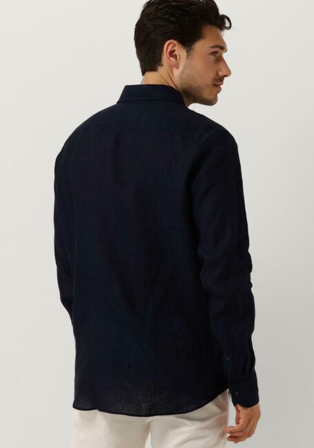 PROFUOMO Chemise décontracté SHIRT X-CUTAWAY SC LINNEN Bleu foncé - large