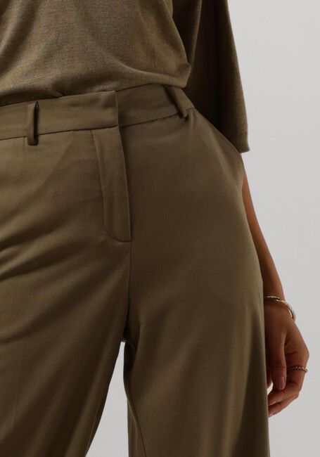 MINUS Pantalon ELVERA MID WAIST PANT Olive - large