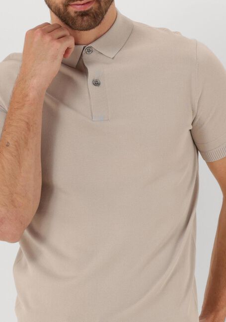 GENTI Polo POLO BUTTON SS K2046-1260 en beige - large