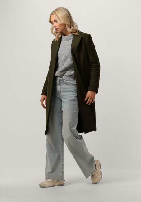 SELECTED WOMEN Manteau SLFALMA WOOL COAT en vert - large