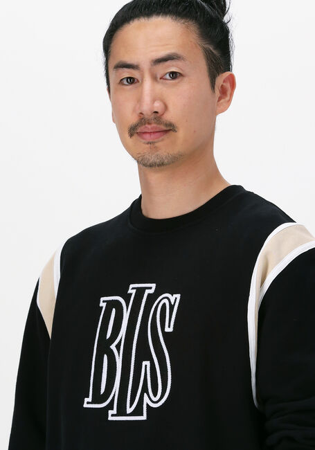 BLS HAFNIA Chandail OG LOGO APPLIQUE CREWNECK Bleu fonc&eacute; - large