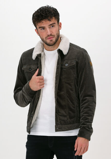 PME LEGEND Jack DENIM JACKET CORDUROY en vert - large